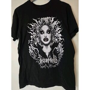 Sharon Needles Drag Queen Tee Shirt Rupauls Drag Race Size Medium Glam Punk Rock